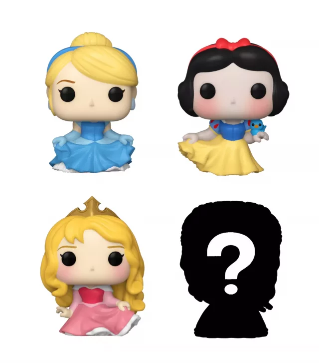 Figura Disney - Disney Princess Cinderella 4-pack (Funko Bitty POP)