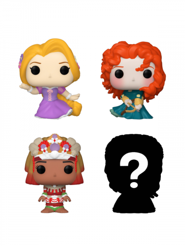 Figura Disney - Disney Princess Rapunzel 4-pack (Funko Bitty POP)