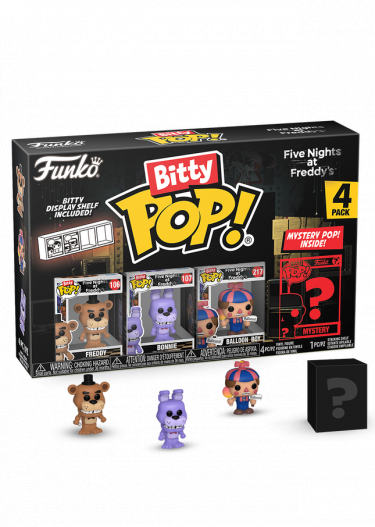 Figura Five Nights at Freddy’s - Freddy 4-pack (Funko Bitty POP)