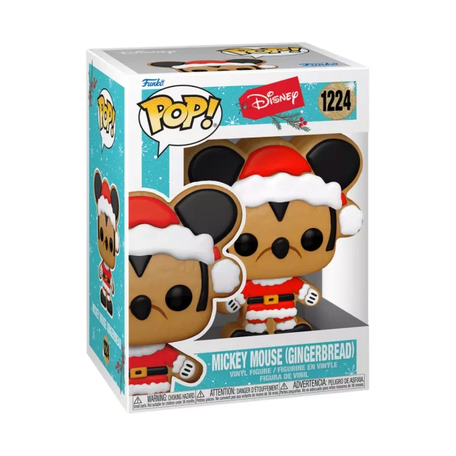 Figura Disney - Gingerbread Mickey Mouse (Funko POP! Disney 1224)
