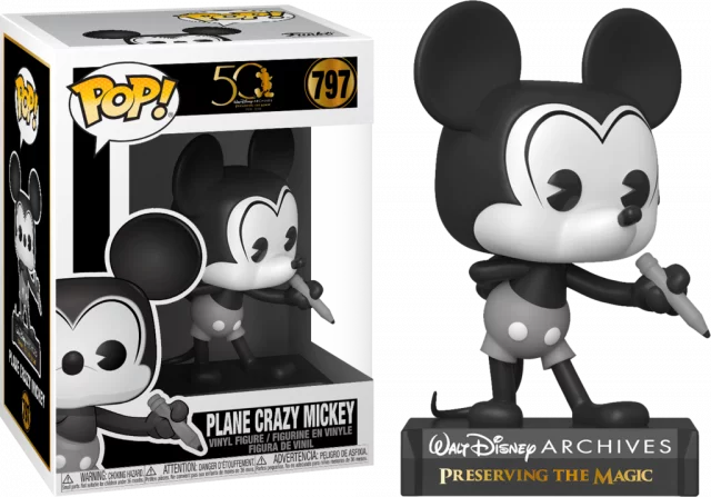 Figurka Disney - Plane Crazy Mickey (Funko POP! Disney 797)