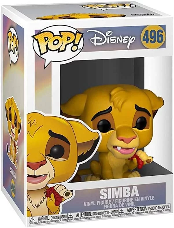 Figura Disney - Simba (Funko POP! Disney 496)