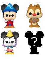 Figura 4db Disney - Sorcerer Mickey 4-pack (Funko Bitty POP)