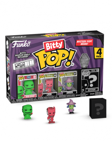 Figura Disney - The Nightmare Before Christmas Oogie Boogie 4-pack (Funko Bitty POP)