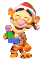 Figura Disney - Tiger Holiday Flocked Special Edition (Funko POP! Disney 1130)
