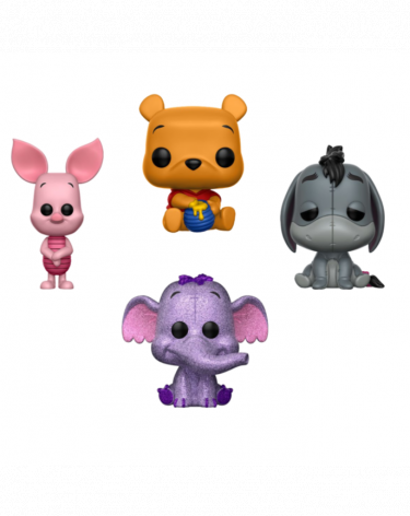 Figura Disney - Winnie the Pooh/Piglet/Eeyore/Heffalump (Funko POP! Animation 4-Pack)