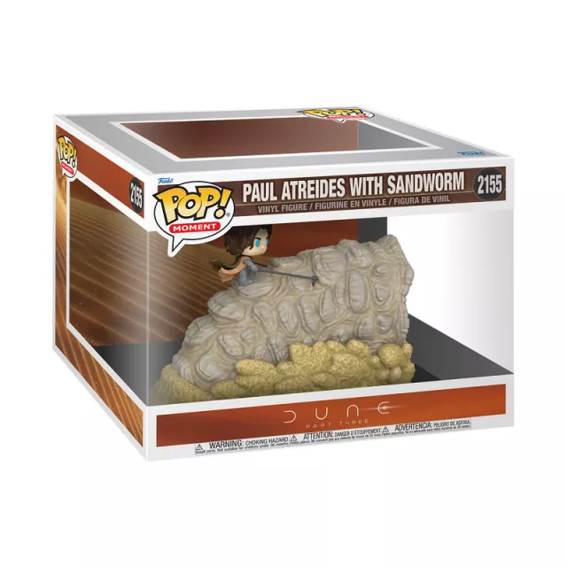 Figura Dune 3 - Paul Atreides with Sandworm (Funko POP! Moment 2155) - Funko POP! Moments