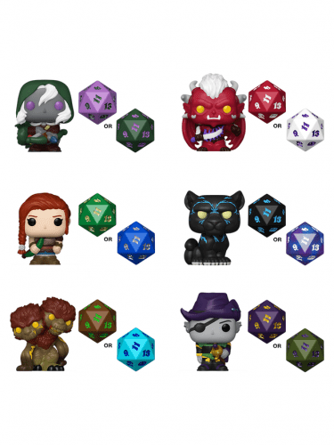 Figura Dungeons & Dragons - Dice & Figure (Funko Bitty POP) (véletlenszerű kiválasztás)