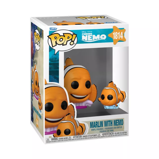 Figura Finding Nemo - Marlin with Nemo (Funko POP! Disney 1814)