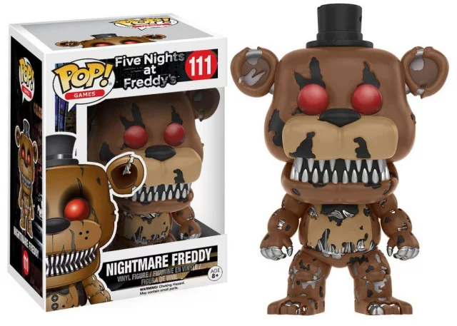 Figura Five Nights at Freddys - Nightmare Freddy (Funko POP! Games 111)