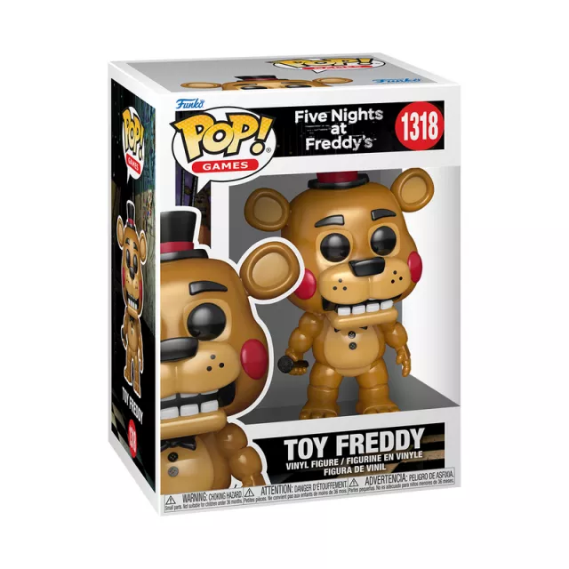 Figura Five Nights at Freddy's - Toy Freddy (Funko POP! Games 1318) - Five Nights At Freddys