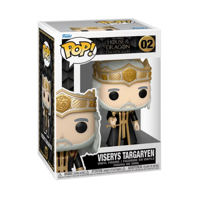 Figurka Game of Thrones: House of the Dragon - Viserys Targaryen (Funko POP! House of the Dragon 02)