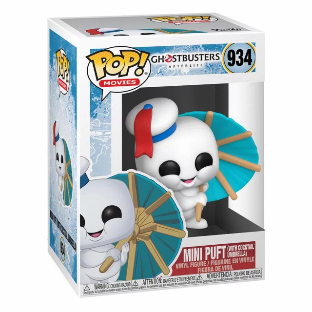 Figura Ghostbusters: Afterlife - Mini Puft with Cocktail Umbrella (Funko POP! Movies 934)
