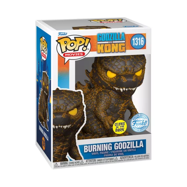 Figurka Godzilla vs Kong - Burning Godzilla (Funko POP! Movies 1316)