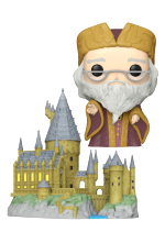 Figura Harry Potter - Albus Dumbledore with Hogwarts (Funko POP! Town 27)