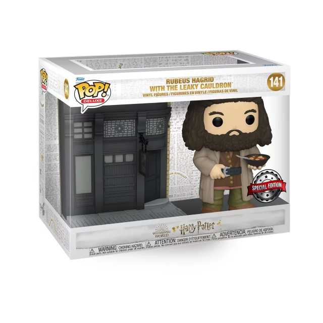 Figura Harry Potter - Hagrid at Leaky Cauldron (Funko POP! Deluxe 141)