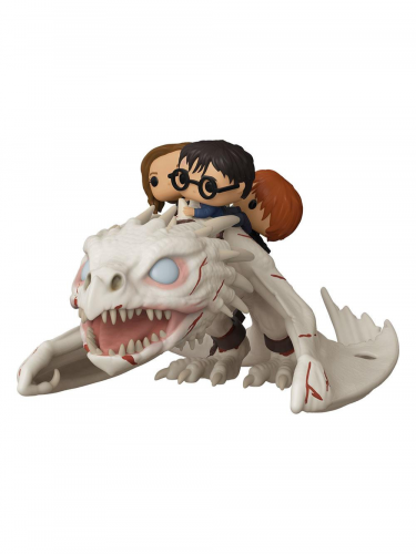 Figura Harry Potter - Harry, Hermione and Ron Riding Gringotts Dragon (Funko POP! Rides 93)