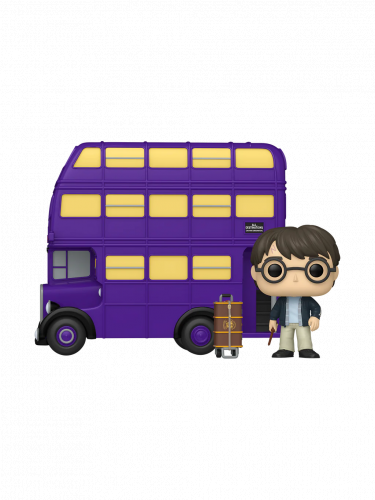Figura Harry Potter - Harry Potter with Knight Bus (Funko POP! Rides 139)