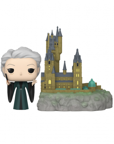 Figura Harry Potter - Minerva McGonagall with Hogwarts (Funko POP! Town 33)