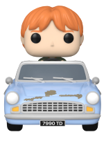 Figura Harry Potter - Ron Weasley with Flying Car (Funko POP! Rides 112) (poškozený obal)