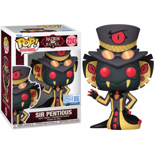 Figura Hazbin Hotel - Sir Pentious (Funko POP! Animation 2243)