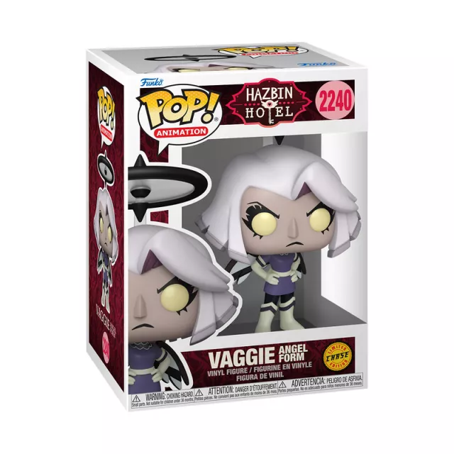 Figura Hazbin Hotel - Vaggie Angel Form Chase (Funko POP! Animation 2240)