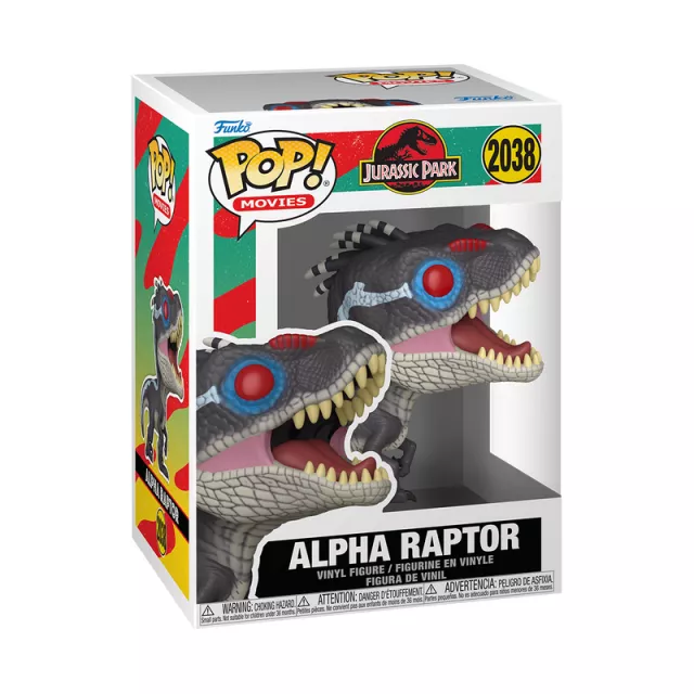 Figura Jurassic Park - Alpha Raptor (Funko POP! Movies 2038)
