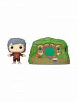 Figura Lord of the Rings - Bilbo Baggins With Bag-End (Funko POP! Town 39) (sérült csomagolás)