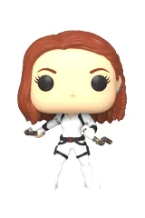 Figura  - Fekete özvegy fehér ruhában Black Widow (White Suit) (Funko POP! Marvel 604)