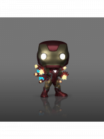 Figura Marvel: The Infinity Saga - Iron Man Glow in the Dark (Funko POP! Disney 1555)