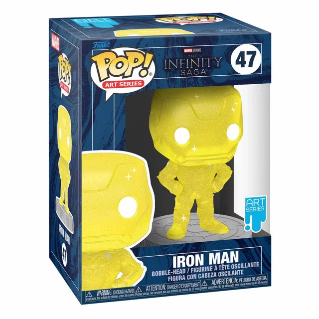 Figurka Marvel: The Infinity Saga - Iron Man (Funko POP! Art Series 47)