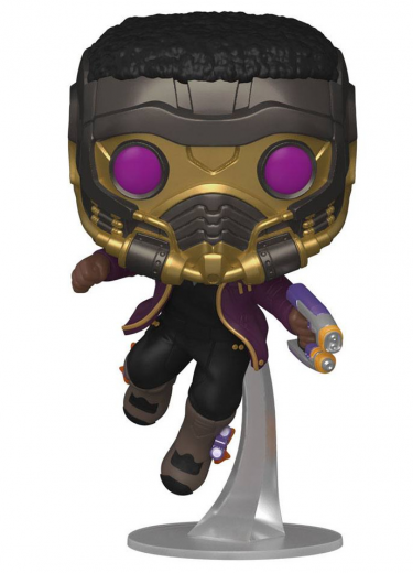 Figura Marvel: Mi lenne ha...? / What If...? - T'Challa Star-Lord (Funko POP! Marvel 871)