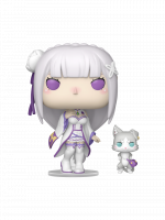 Figura Re: Zero - Starting Life in Another World - Emilia with Puck (Funko POP! Animation 2112)