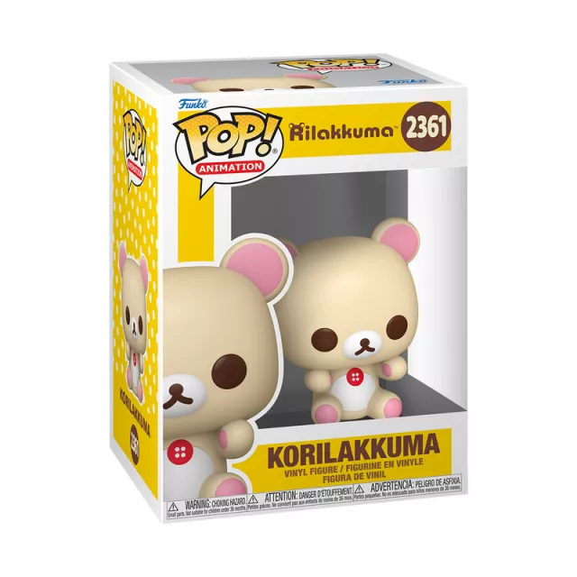 Figura Rilakkuma - Korilakkuma (Funko POP! Animation 2361)