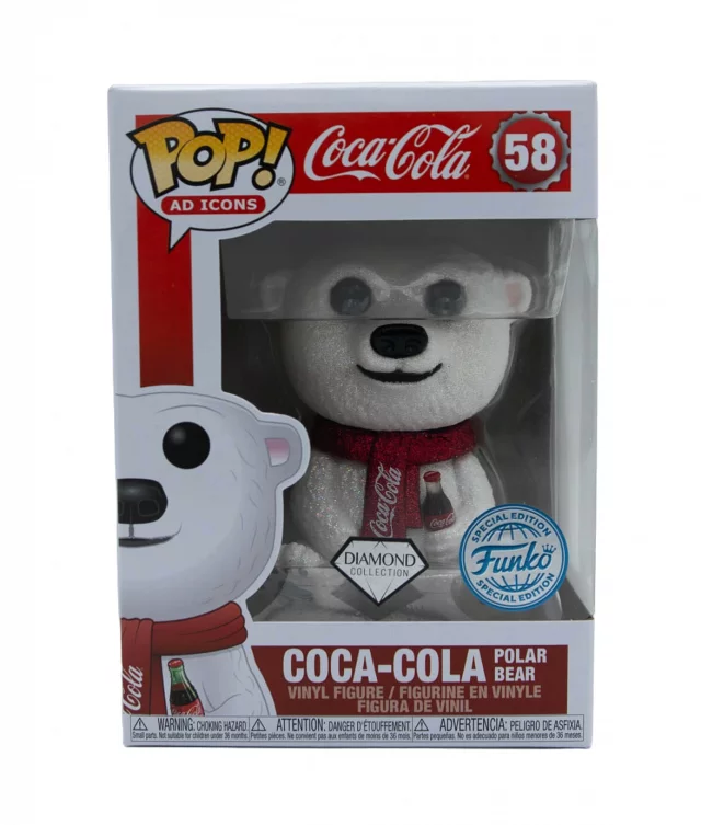 Figura Santa - Coca-Cola Polar Bear (Funko POP! Ad Icons 58)