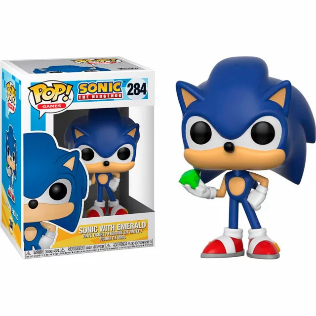 Figurka Sonic - Sonic with Emerald (Funko POP! Games 284)