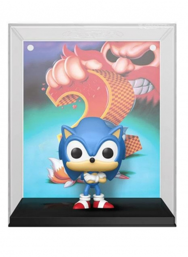 Figura Sonic The Hedgehog - Sonic (Funko POP! Game Covers 01)