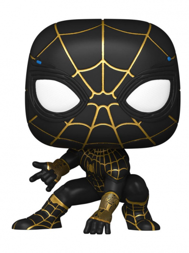 Pókember: Nincs hazaút figura- Pókember fekete-arany ruhába (Funko POP! Marvel 911)
