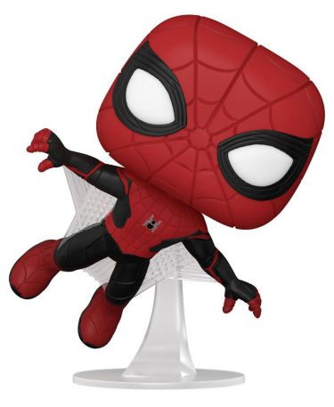 Pókember: Nincs hazaút figura- Pókember továbbfejlesztett öltözet (Funko POP! Marvel 923)