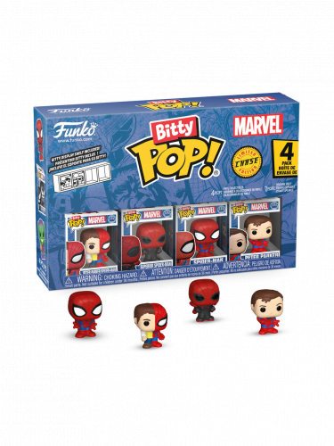 Figura Spider-Man - Peter Parker & Spider-Man (Funko Bitty POP)