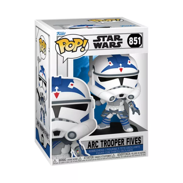 Figura Star Wars - Arc Trooper Fives (Funko POP! Disney 851) - Funko POP! Star Wars