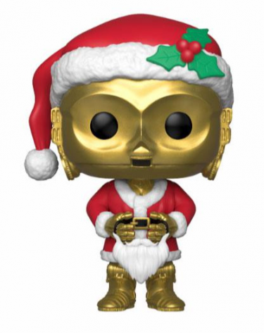 Figura Star Wars - C-3PO Holiday Santa (Funko POP! Star Wars 276) (poškozený obal)