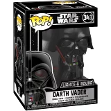 Akciófigura  Star Wars - Darth Vader hang effektekkel és fénykarddal / with Sounds and Light Up (Funko POP! Star Wars 343)