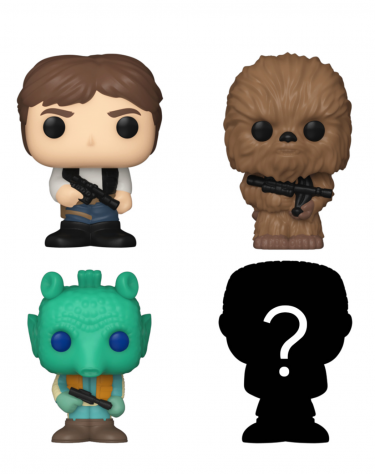 Akciófigurák 4db Star Wars - Han Solo 4-pack (Funko Bitty POP)