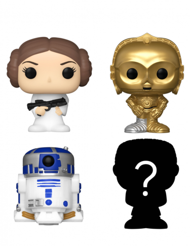 Akciófigurák 4db  Star Wars - Leia 4-pack (Funko Bitty POP)