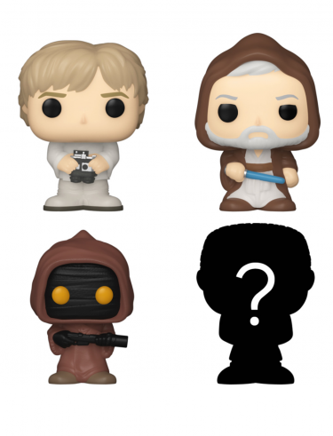 Akciófigurák 4db  Star Wars - Luke 4-pack (Funko Bitty POP)