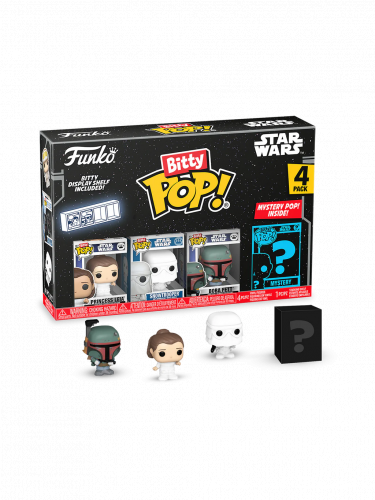 Figura Star Wars - Princess Leia Series 2 4-pack (Funko Bitty POP)