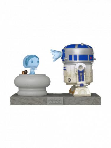 Figura Star Wars - R2-D2 and Princess Leia Hologram (Funko POP! Deluxe 766)