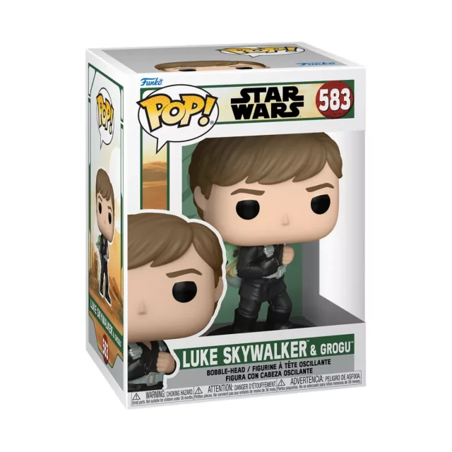 Figurka Star Wars: The Book of Boba Fett - Luke Skywalker and Grogu (Funko POP! Star Wars 583)