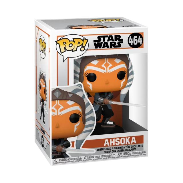 Figura Csillagok háborúja / Star Wars: The Mandalorian - Ahsoka with Sabers (Funko POP! Star Wars 464)